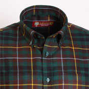 Shirt, Button Down, Wool, Buchanan Tartan